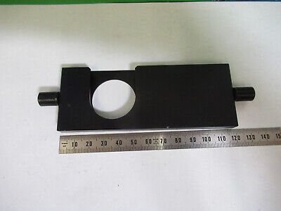 OLYMPUS JAPAN  EMPTY SLIDER FILTER HOLDER MICROSCOPE PART AS PICTURED R7-B-27