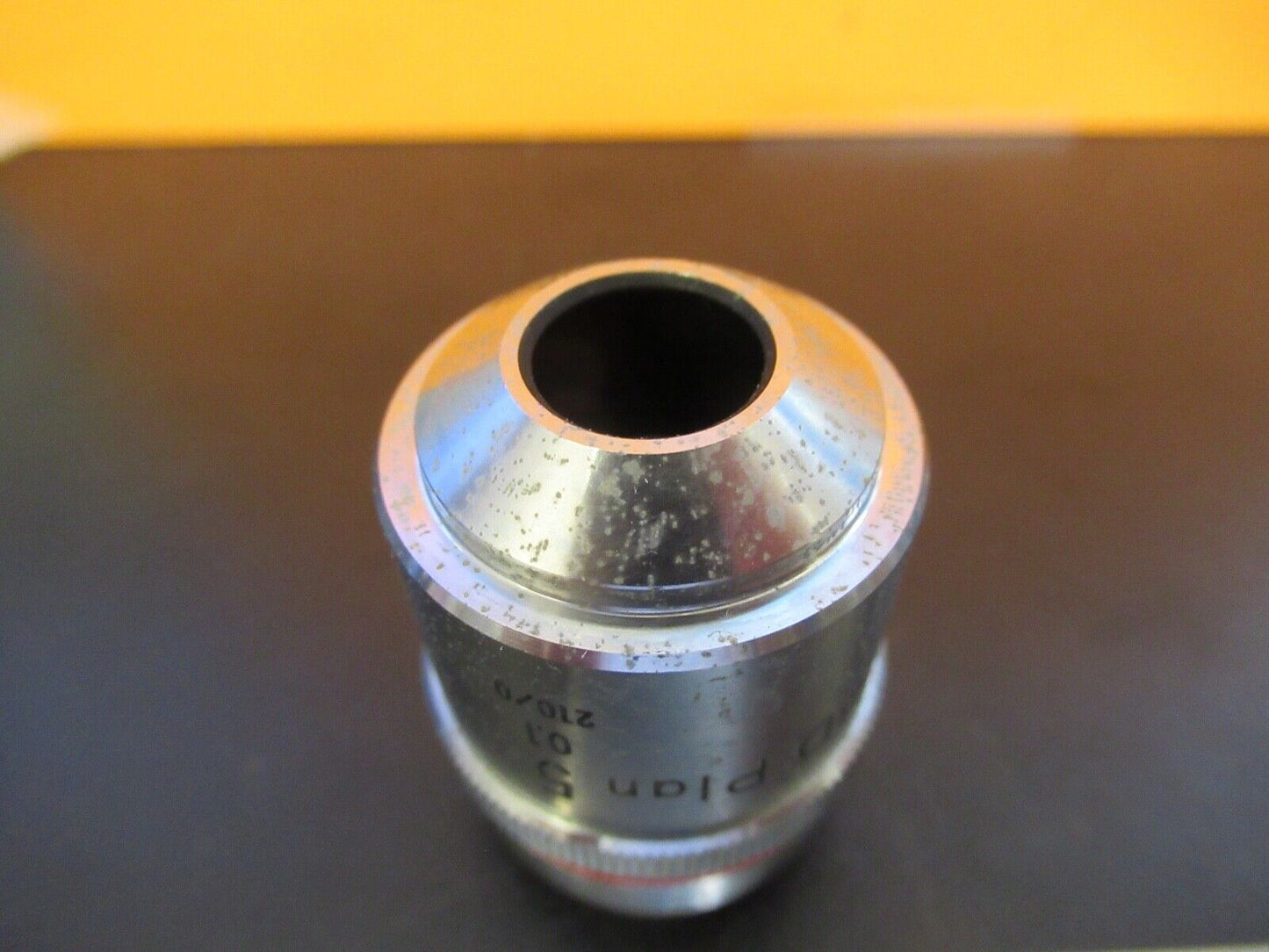 NIKON JAPAN BD OBJECTIVE 5X /210 OPTICS MICROSCOPE PART AS PICTURED &5M-A-50