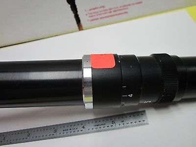 LARGE ZOOM MICROSCOPE VIDEO CAMERA ATTACHMENT OPTICS BIN#53-09