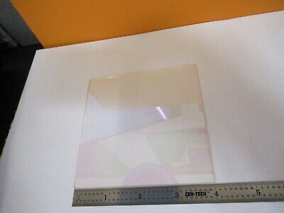 OPTICAL LARGE PLATES BK7 GLASS COATED PRO LASER OPTICS AS PICTURED &A3-B-46