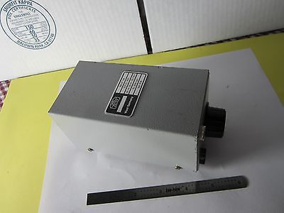 MICROSCOPE PART ZEISS GERMANY POWER SUPPLY FOR LAMP ILLUMINATOR 6V 5W BIN#C9