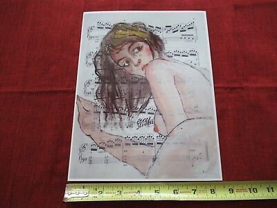 VINTAGE RARE PHOTO of ART of EGON SCHIELE AUSTRIAN PAINTER KLIMT protege #lob-E