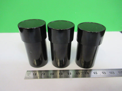 CARL ZEISS GERMANY LOT EMPTY PLASTIC CANS OB MICROSCOPE PART AS PICTURED F3-B-24