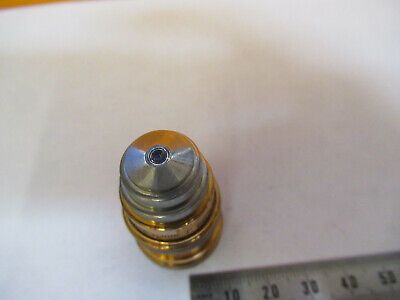 ANTIQUE BRASS LEITZ OBJECTIVE RARE APO LENS MICROSCOPE PART AS PICTURED 8Y-A-112