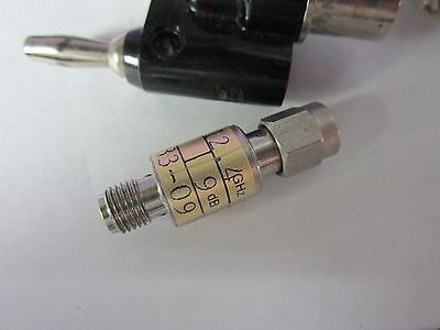 CONNECTOR BANANA BNC ELBOW and ATTENUATOR RF MICROWAVE OR DMM TESTER BIN#34-39