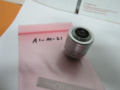 OPTICAL MICROSCOPE OBJECTIVE REICHERT LEICA EPI 10X INFINITY OPTICS  BIN#A1-M-21