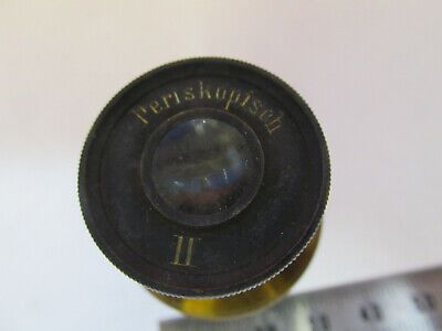 ANTIQUE 1860's SEIBERT PERISKOPISCH EYEPIECE II MICROSCOPE PART AS PIC &F1-A-31