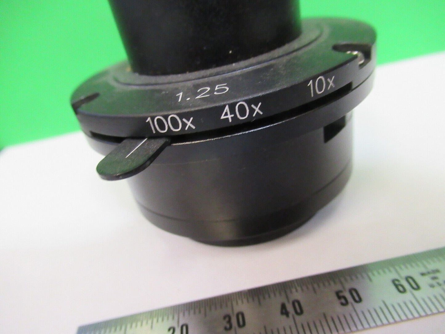 ZEISS PRIMO CONDENSER OPTICS + IRIS for MICROSCOPE PART AS PICTURED R7-B-63