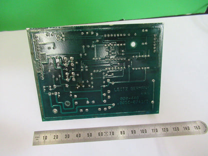 LEITZ GERMANY ERGOLUX CIRCUIT BOARD MICROSCOPE PART AS PICTURED &R2-B-87