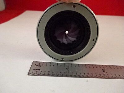 AUS JENA GERMANY DIAPHRAGM IRIS OPTICS MICROSCOPE PART AS IS &81-A-16