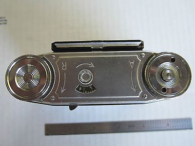 VINTAGE from ZEISS IKON MICROSCOPE FILM CAMERA GERMANY NEVER USED COLLECTABLE