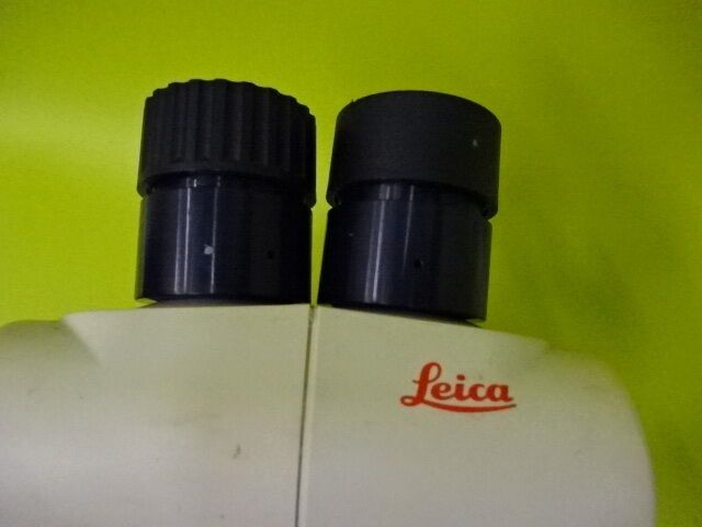 FOR PARTS LEICA GZ6 HEAD OPTICS STEREO for MICROSCOPE AS IS #TB-4-Z