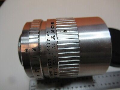 SONY TV INSPECTION OBJECTIVE LENS 25mm OPTICS AS PICTURED &16-B-53