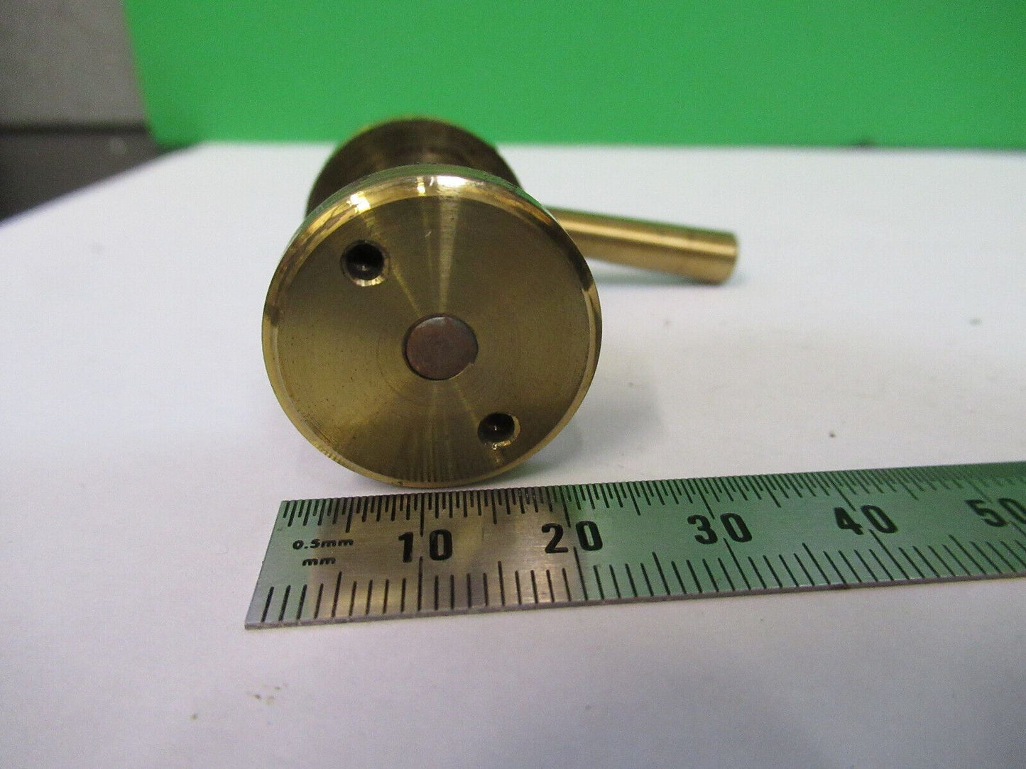 ANTIQUE SEIBERT BRASS FRAME LIMB ADJUST MICROSCOPE PART AS PICTURED #R1-B-32