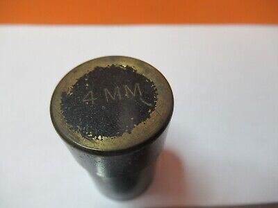 ANTIQUE EMPTY OBJECTIVE CAN MICROSCOPE PART AS PICTURED #7B-B-119