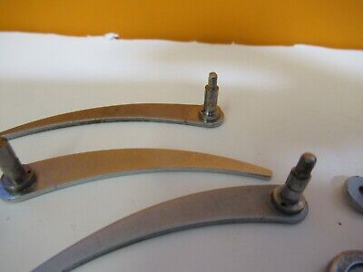 LOT CLIPS ASSORTMENT MICROSCOPE PART AS PICTURED &1E-C-80