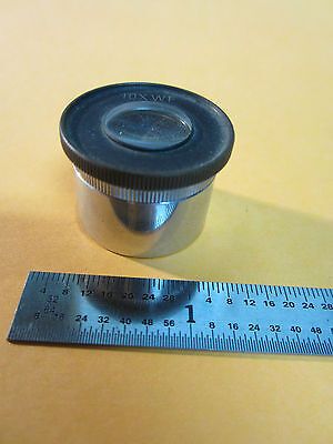 MICROSCOPE PART OCULAR EYEPIECE 10X OPTICS BIN#B1-88-06