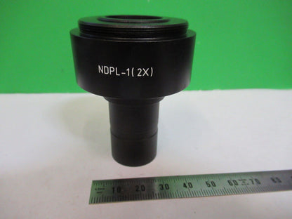 RELAY LENS CAMERA NDPL-1(2X) MICROSCOPE PART AS PICTURED Z1-FT-85