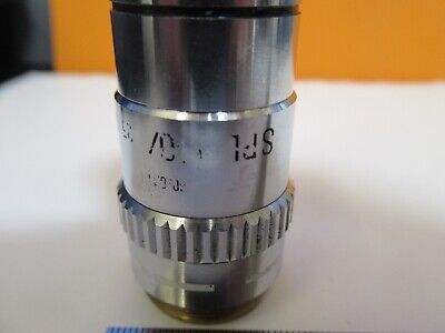 HUND WETZLAR 100X OBJECTIVE LENS OPTICS MICROSCOPE PART AS PICTURED &17-FT-86