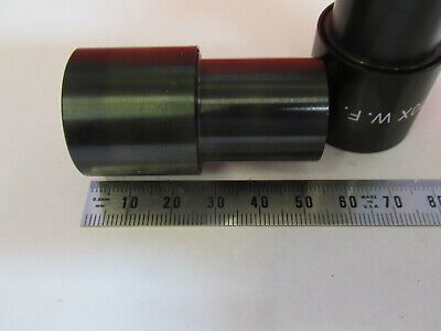 UNKNOWN GENERIC PAIR EYEPIECE OCULAR WF 10X MICROSCOPE PART AS PICTURED &B2-A-26