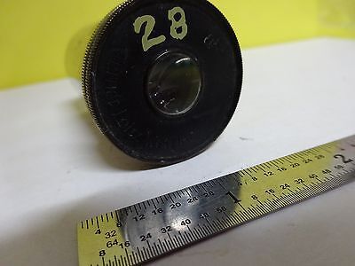 MICROSCOPE PART LARGE EYEPIECE LEITZ WETZLAR GERMANY a5 OPTICS BIN#X5-12