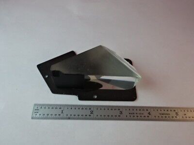 OPTICAL MICROSCOPE PART MOUNTED PRISM OPTICS PART AS IS #83-A-04