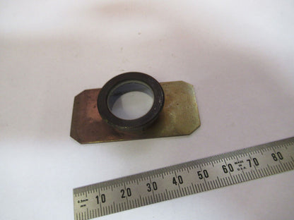 ANTIQUE BRASS COMPRESSORIUM  SLIDE UK MICROSCOPE PART AS PICTURED &S9-A-52