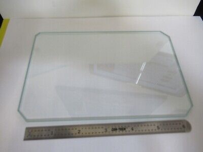 OLYMPUS GLASS STAGE PLATE MICROSCOPE PART OPTICS AS PICTURED &FT-6-216