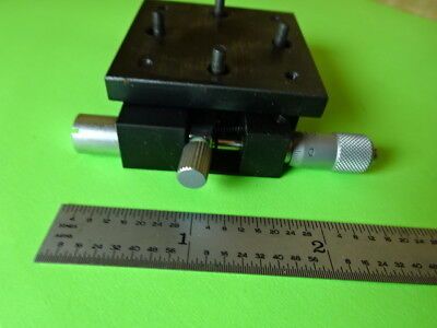 SIGMA KOKI ROTATABLE OPTICAL LASER STAGE MICROMETER PRO OPTICS AS IS #L5-B-09