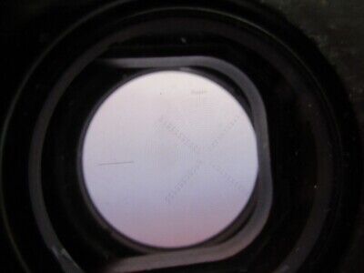 LEITZ SLIDE CURVATURE 865810 MEASURING TOOLMAKER MICROSCOPE PART AS PIC &A9-A-90