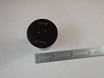 MICROSCOPE PART EYEPIECE OCULAR ROLYN GERMANY WF 15X OPTICS AS IS B#IL-2-40