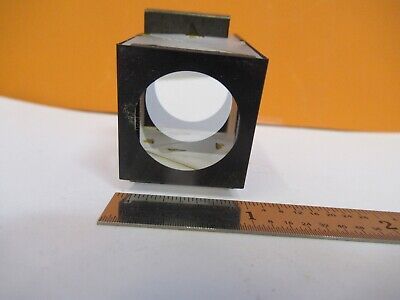 OLYMPUS JAPAN GLASS PRISM HEAD MICROSCOPE OPTICS PART as pictured &4T-A-08