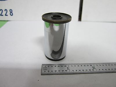 FOR PARTS MICROSCOPE EYEPIECE LEITZ 8X [missing top lens] OPTICS AS IS BIN#Q7-18