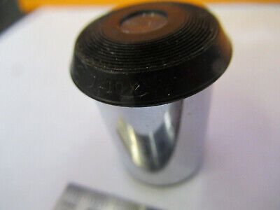 BAUSCH LOMB OPTICS OCULAR LENS EYEPIECE 10X MICROSCOPE PART AS PIC W3-B-66