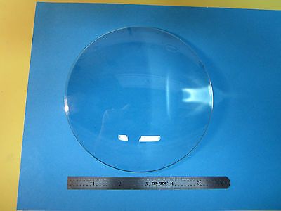 OPTICAL CONCAVE CONVEX LENS 6" DIA FL 45" LASER OPTICS BK7 GLASS BIN#A8-01