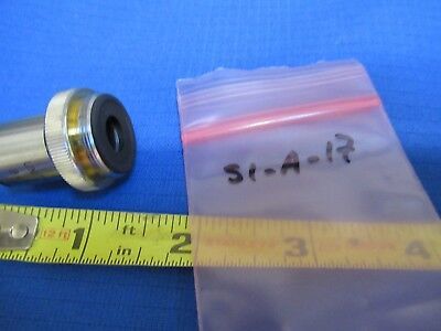 UNITRON JAPAN OBJECTIVE M5X OPTICS MICROSCOPE PART AS PICTURED &S1-A-17