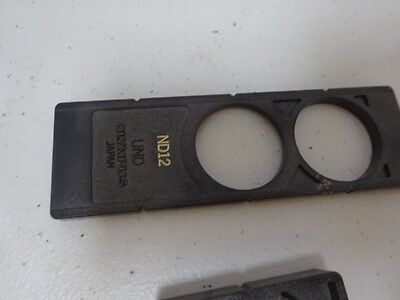 FOR PARTS MICROSCOPE EMPTY SLIDES FRAMES NIKON LEITZ for OPTICS AS IS BN#M8-C-08