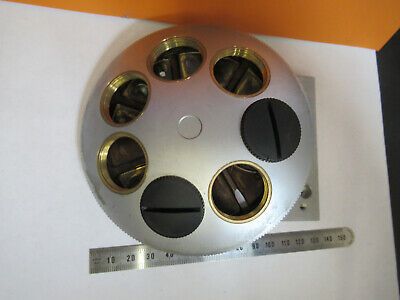 LEICA DMRB SEVEN POSITION NOSEPIECE 7-POS MICROSCOPE PART AS PICTURED #P6-A-37