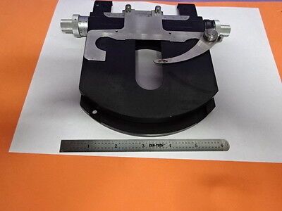 ZEISS GERMANY BRASS STAGE SPECIMEN TABLE MICROSCOPE PART AS PICTURED &Z4-24