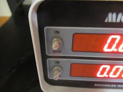 BOECKELER MODEL 2-MT DISPLAY READER OPTICS POSITIONING AS PICTURED &TD-3