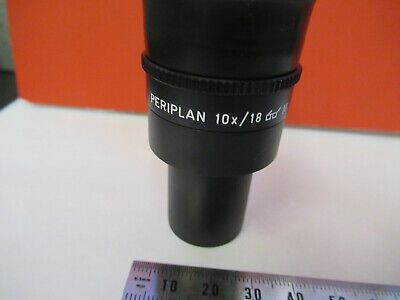 LEITZ WETZLAR 519750 10X/18 EYEPIECE MICROSCOPE PART OPTICS AS PICTURED #82-A-12