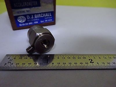 ACCELEROMETER DJB ENGLAND A/20 BIRCHARLL UK VIBRATION SENSOR #X8-24