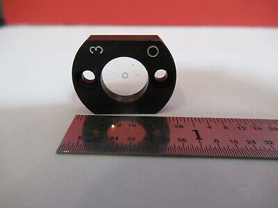 OPTICAL RETICLE PINHOLE PATTERN MICROSCOPE OPTICS AS PICTURED #B1-A-18