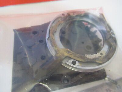 LEITZ WILD-LEITZ GERMANY SET OF CLAMPS MICROSCOPE PART AS PICTURED &B2-A-17