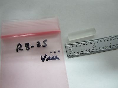 OPTICAL BI CONVEX LENS BAR 169 OPTICS AS IS BIN#R8-25