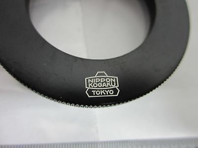 MICROSCOPE LENS NIPPON KOGAKU NIKON 50-100X OPTICS AS IS BIN#L5-08