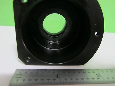 MICROSCOPE SUBSTAGE CONDENSER POLYVAR REICHERT LEICA [chip on edge] BIN#S6-40