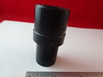 BAUSCH LOMB EYEPIECE 10X OPTICAL MICROSCOPE PART PRECISION OPTICS AS IS #Q3-A-46