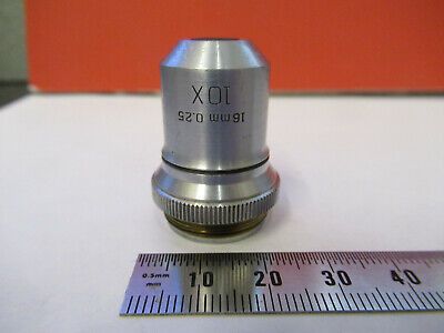 VINTAGE BAUSCH LOMB OBJECTIVE 10X  OPTICS MICROSCOPE PART AS PICTURED &13-FT-62