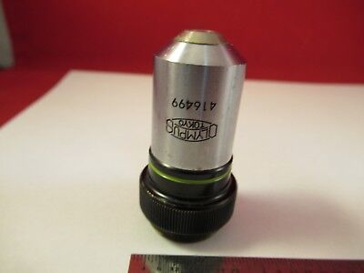 OLYMPUS JAPAN M40 40X OBJECTIVE LENS OPTICS MICROSCOPE PART &AG-A-02